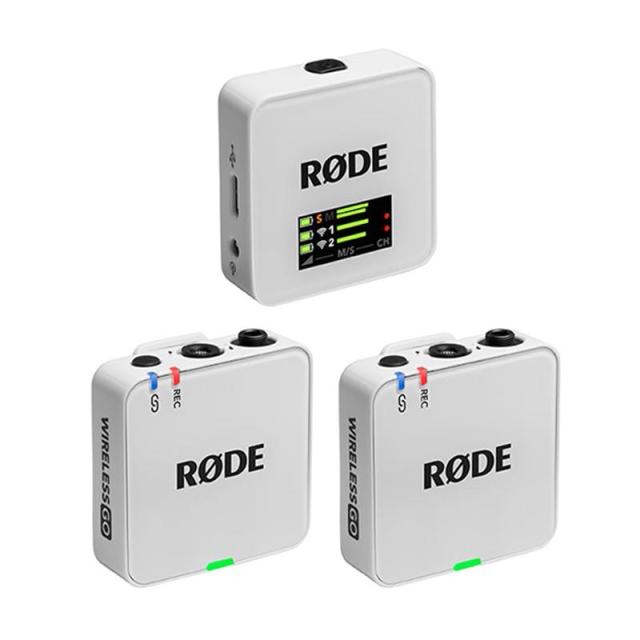 RODE Wireless GO (ホワイト)(Gen3)(WIGOGEN3)(ワイヤレスゴー第3世代