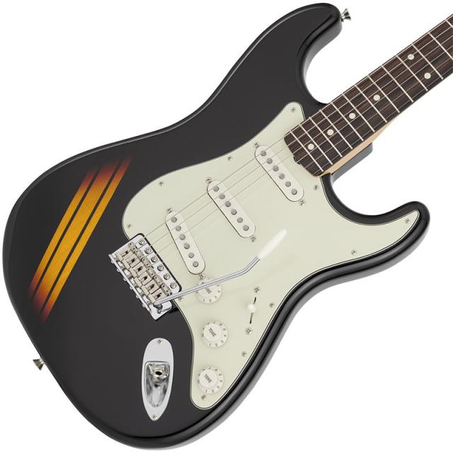 Fender Made in Japan Traditional 2025 Collection 60s Stratocaster (Competition Black/3-Color Sunburst/Rosewood)_2