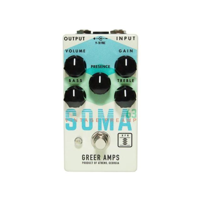 Greer Amps SOMA 63 プリアンプ オーバードライブ