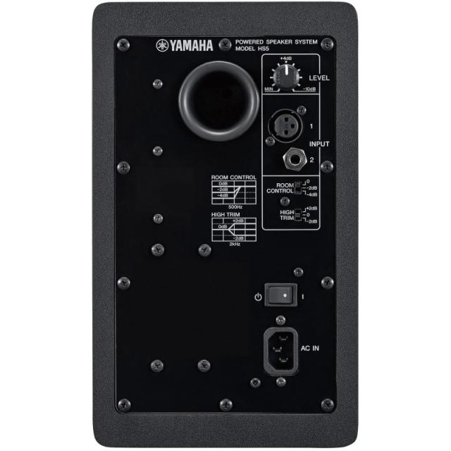 YAMAHA HS5W ホワイト ペア 2つセット 電源ケーブル付き 箱なし YAMAHA HS5W ペア 2つセット 電源ケーブル付き 箱なし YAMAHA