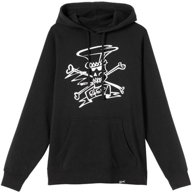 Gibson 【新楽器応援セール】 Slash ’Skully’ Pullover Hoodie (Black) (Medium) GA-SLSH-SKLFZ-BLK-MD