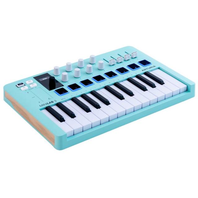 Arturia MINILAB3 AQ [限定カラーAQUAMARINE] (ミニラボ)(アートリア)(アクアマリン)