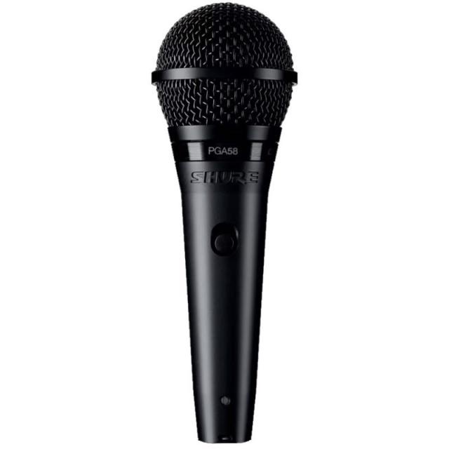 SHURE PGA58-XLR-J(PGA58 ボーカルマイクロホン)(5m XLRケーブル付)