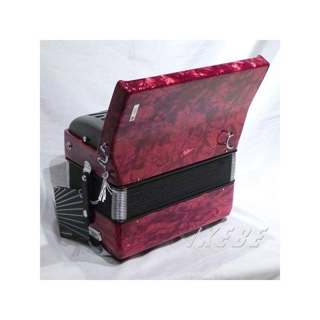 Hohner (アコーディオン専門店・出荷前検品発送)Bravo II 48 RED