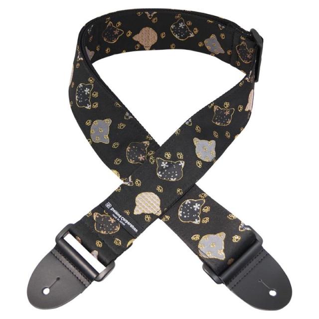 Daiking Corporation 西陣織りギターストラップ DGS-NKN60 金襴