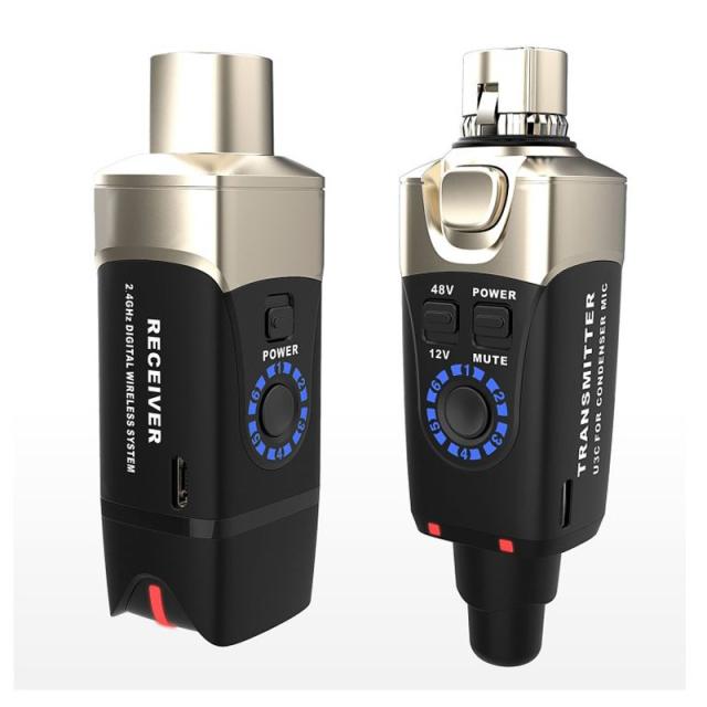 Xvive U3C Condenser Microphone Wireless System XV-U3C (エックスバイブ)(ワイヤレスマイクシステム)(2.4GHz)(コンデンサーマイク専用)