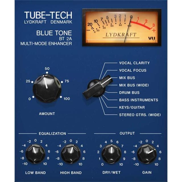 Softube Tube-Tech Blue Tone(ソフチューブ)(プラグインソフト)(オンライン納品)