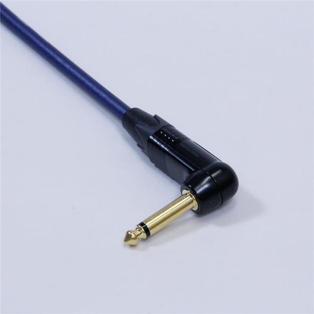 Noah’sark PASSGO BLUE TS PHONE Cable (L型)(5.0m)(パスゴーブルー)(ラインケーブル/ギターケーブル/楽器用ケーブル)(L型 Phone-Phone)(6.3(2極)-6.3(2極)， L字-ストレート)(日本製)_2