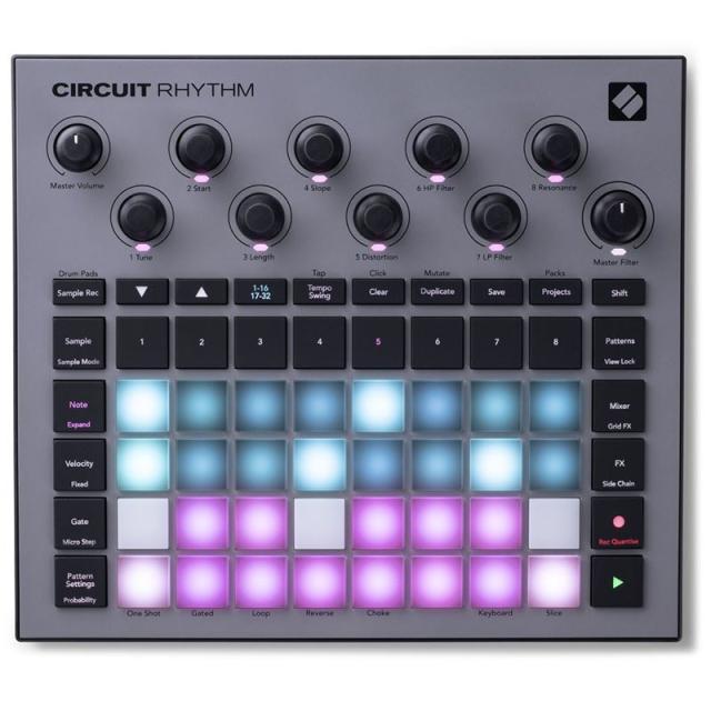 NOVATION CIRCUIT RHYTHM 【スタンドアローン・サンプラー】の通販はau