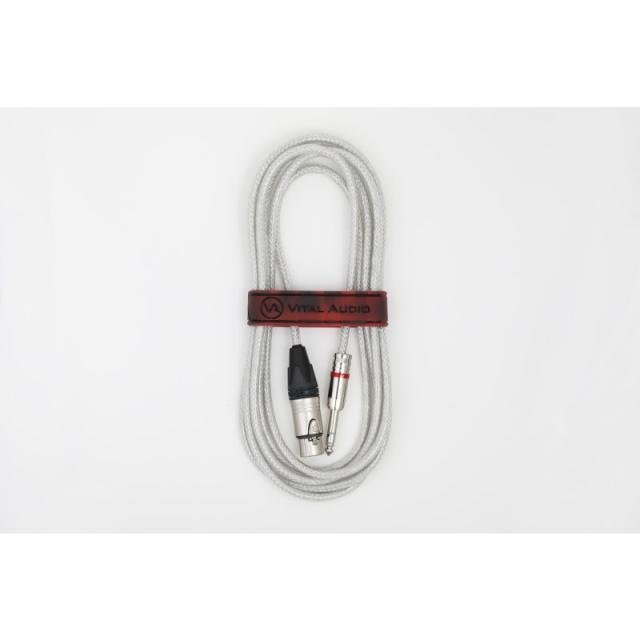 VitalAudio VAB-N 5.0m 3FX / 3P(VBN-5F3P)(XLRメス-TRSフォーン)(バイタルオーディオ)