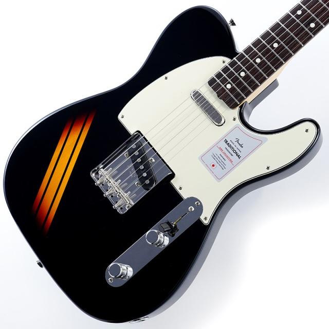 Fender Made in Japan Traditional 2025 Collection 60s Telecaster (Competition Black/3-Color Sunburst/Rosewood)