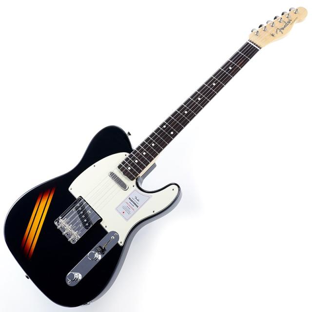 Fender Made in Japan Traditional 2025 Collection 60s Telecaster (Competition Black/3-Color Sunburst/Rosewood)_1