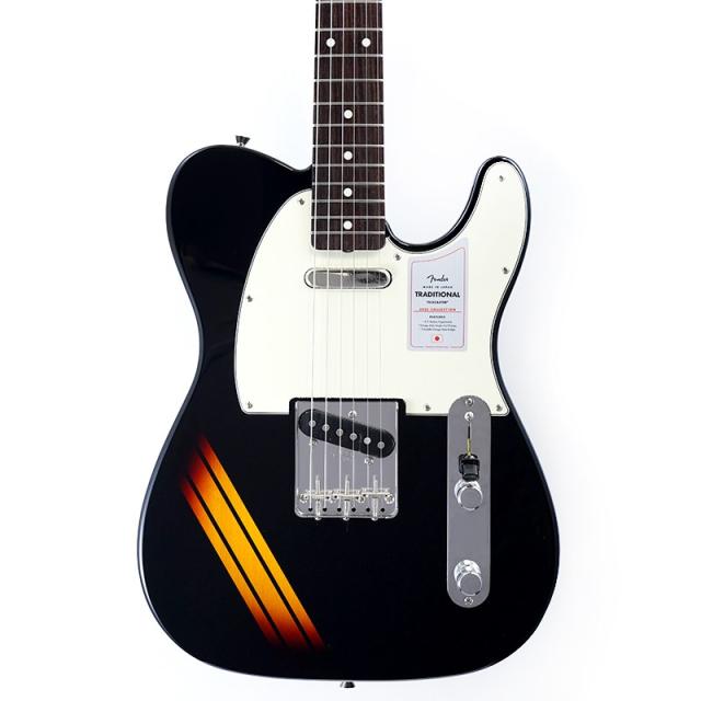 Fender Made in Japan Traditional 2025 Collection 60s Telecaster (Competition Black/3-Color Sunburst/Rosewood)_9
