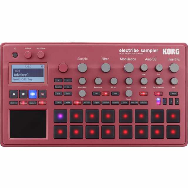 KORG ELECTRIBE2S-RD 【シーケンサー内蔵サンプラー】