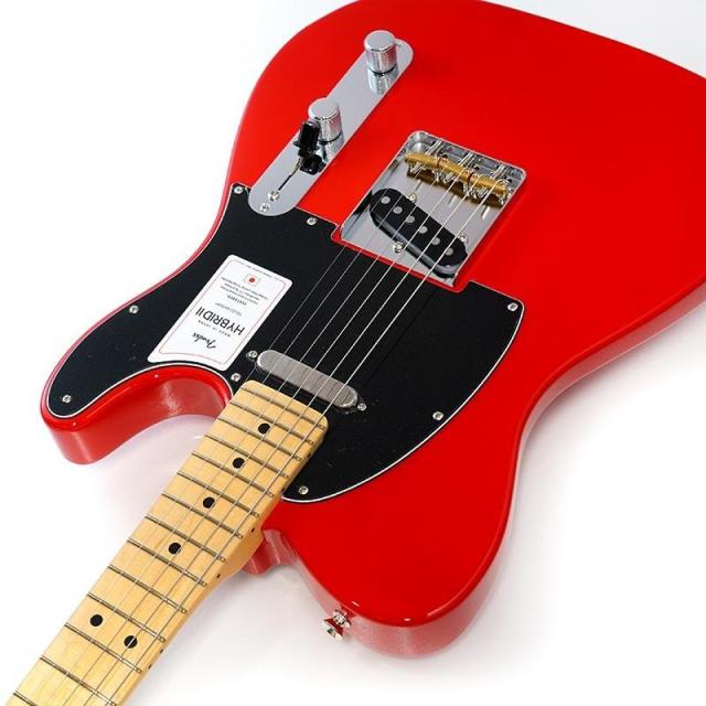 Fender Made in Japan Hybrid II Telecaster (Modena Red/Maple)