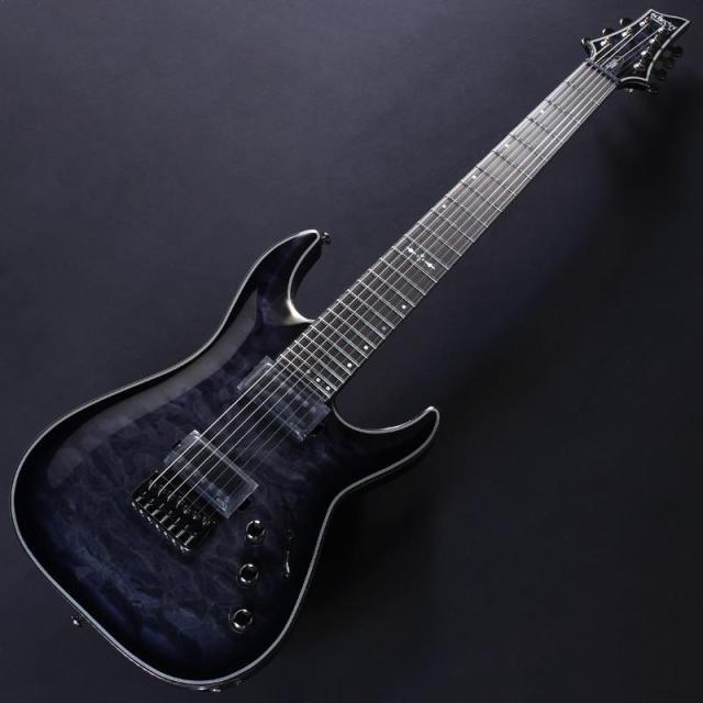 SCHECTER HELLRAISER HYBRID C-7 [AD-C-7-HR-HB] (Trans Black Burst) #W26010675_1