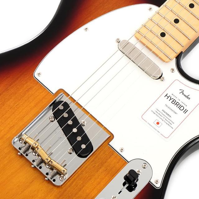Fender Made in Japan Hybrid II Telecaster (3-Color Sunburst/Maple)