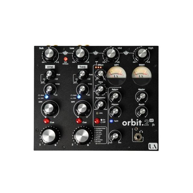 Union Audio orbit.2 LE fx 【予約商品 / 5月下旬入荷予定】【エフェクト内蔵・2ch・ロータリー・アナログDJミキサー】(ユニオンオーディオ)