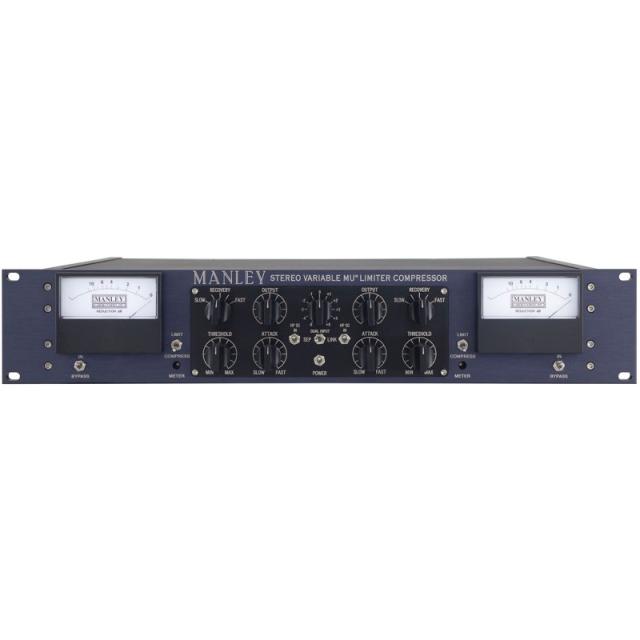 MANLEY STEREO VARIABLE-MU LIMITER COMPRESSOR【HP SC標準搭載】(国内正規品・納期別途ご案内)(マンレイ)
