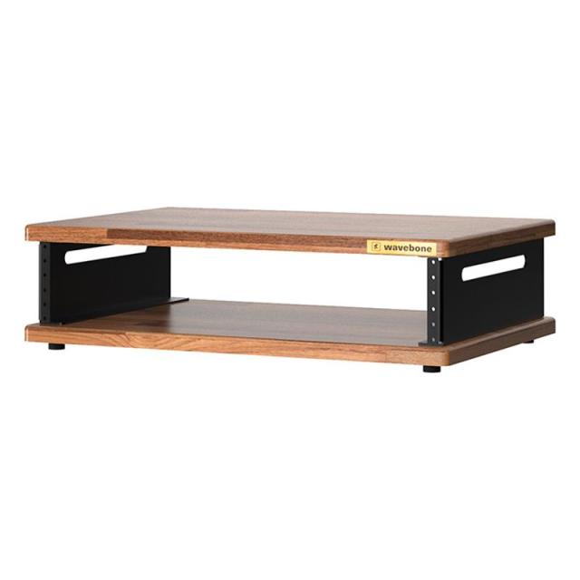Wavebone Stella Portable Rack Case-2U Walnut (ウェーブボーン)(ラックケース)(19インチ)(2U)