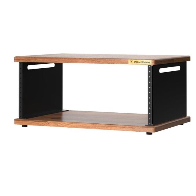 Wavebone Stella Portable Rack Case-4U Walnut (ウェーブボーン)(ラックケース)(19インチ)(4U)