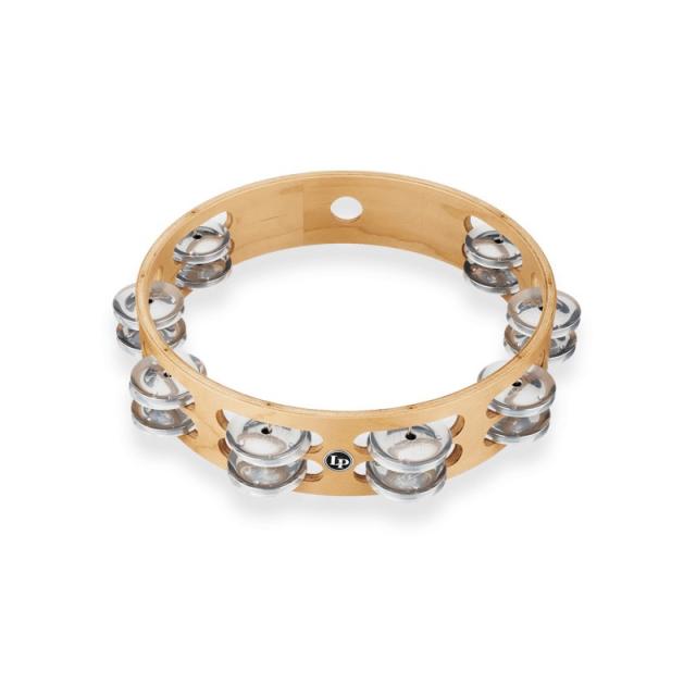 LP LP380B-AL [Pro Double Row Tambourine 10 - Aluminum]【お