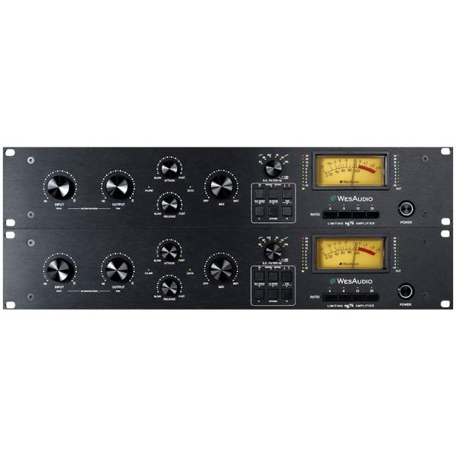 WesAudio ng76 Stereo Matched Pair (1176 Limiting Amplifier w/Digital Recall)(ステレオマッチドペア)(FETコンプレッサー)(ウェスオーディオ)(お取り寄せ商品)