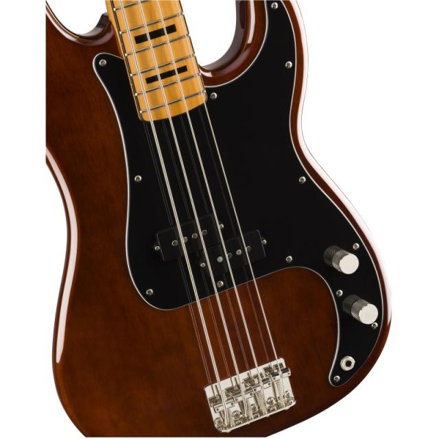 Squier by Fender Classic Vibe ’70s Precision Bass (Walnut/Maple)