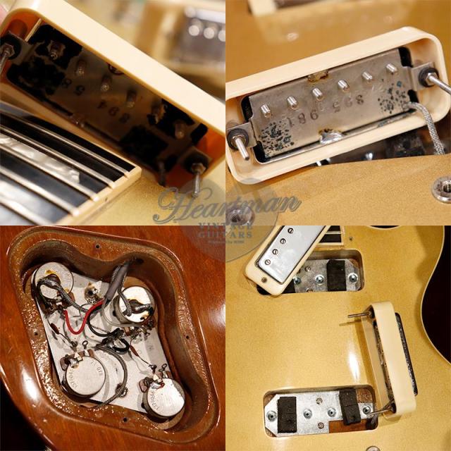 Gibson VINTAGE Les Paul Deluxe ’81 Ebony Fingerboard Goldtop_6
