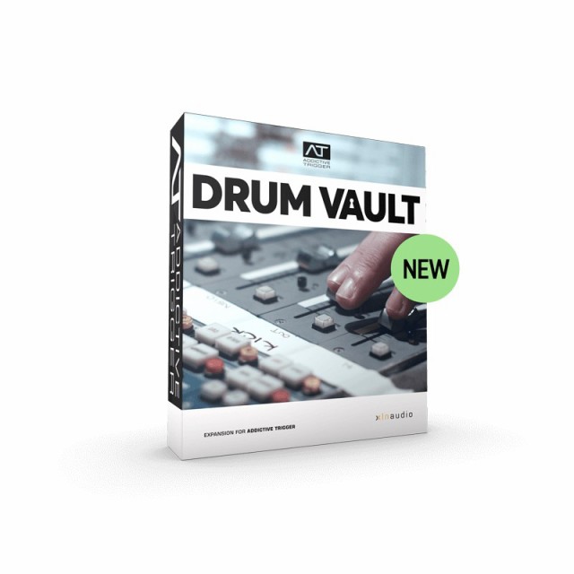 xlnaudio Drum Vault (Addictive Trigger 専用ドラム拡張キット)(オンライン納品)(代引不可)