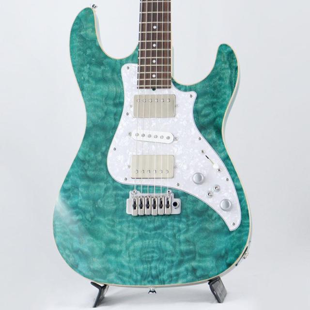 VARITA Soltar Standard 5053 Quilt Top (Dark Aqua Blue) [SN.0362] 【数量限定！オリジナルTシャツプレゼント！】