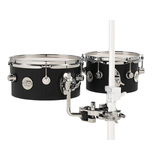 dw DDCT02BLCR [Design Series Concert Toms 8'' & 10'']