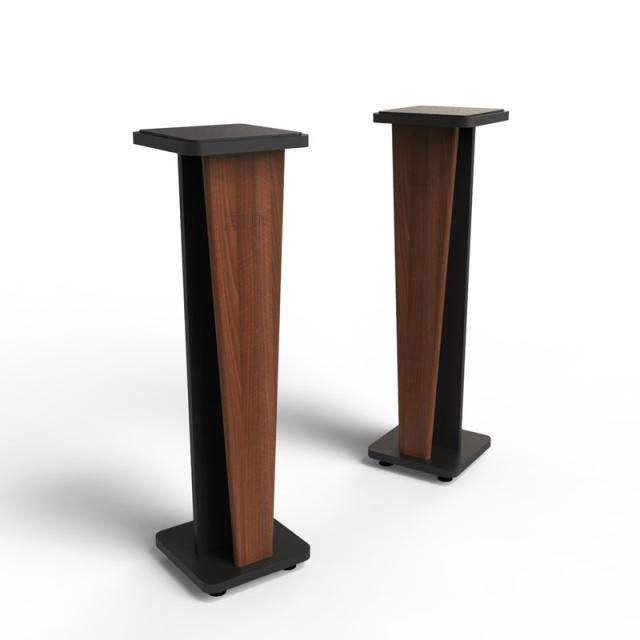 ZAOR Croce Stand 36 Walnut/Black(1ペア)(高さ920mm)【スピーカースタンド】【お取り寄せ商品 / 納期は別途ご連絡】の通販は 38,700円