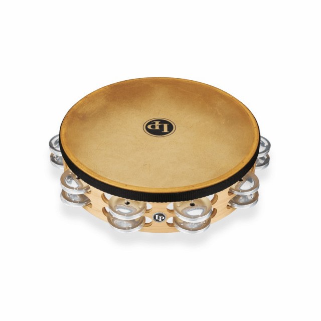 LP LP384-AL [Pro Double Row Headed Tambourine 10 - Aluminum]【お取り寄せ品】