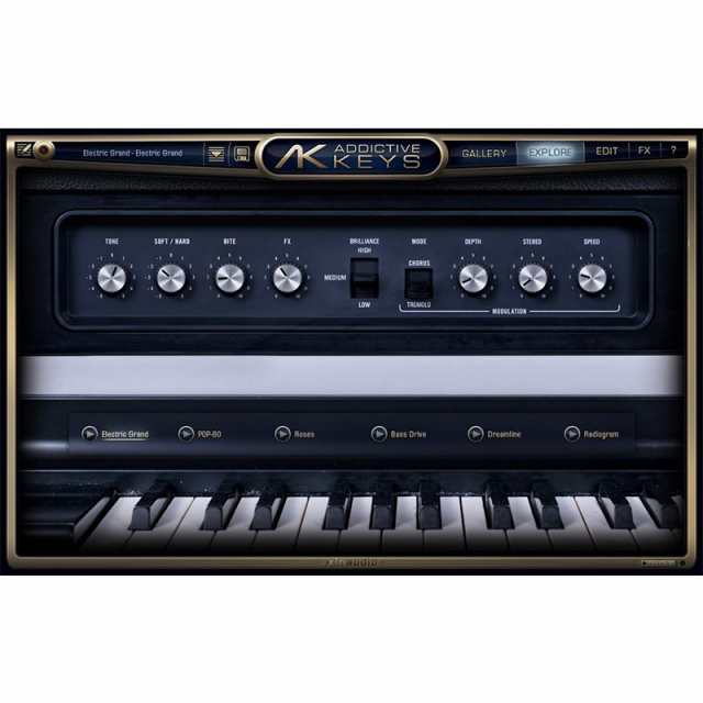 xlnaudio Addictive Keys Electric Grand (オンライン納品)(代引不可)