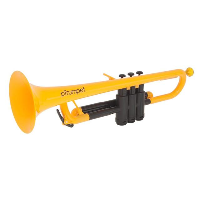 pBone music ピーボーンミュージック / pTrumpet Yellow (PTRUMPET1Y) 【プラスチック製 Bb トランペット】