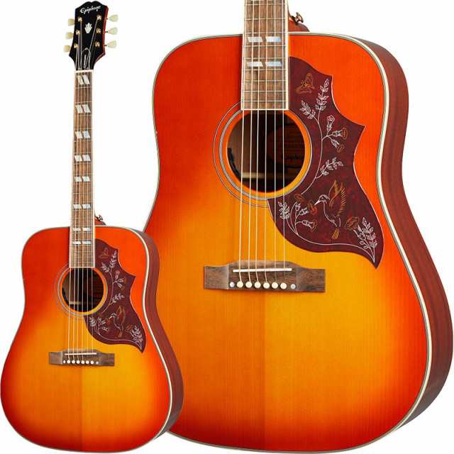 Epiphone Masterbilt Inspired by Gibson Hummingbird (Aged Cherry Sunburst Gloss) エピフォン