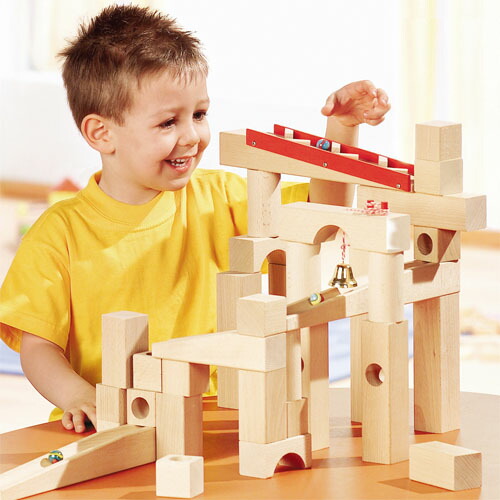 【商品レビューで+2%】木のおもちゃ スロープ ハバ社 HABA 組み立てクーゲルバーン おうち時間 子供_1