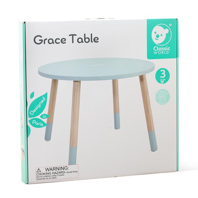 【商品レビューで+2%】子ども家具 Classic WORLD クラシックワールド グレース テーブル プレイテーブル おうち時間 子ども 木製家具_4