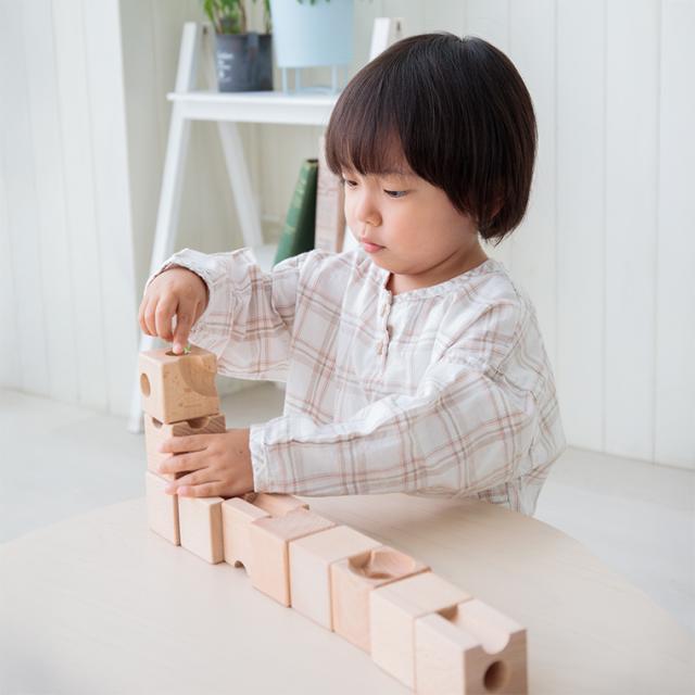 【商品レビューで+2%】木のおもちゃ 知育玩具 エデュテ 立体迷路 積み木 Cubit キュビット 立体迷路型 木製知育積木 積み木 つみき 考える力 贈り物 初節句 プレゼント 論理的思考_13