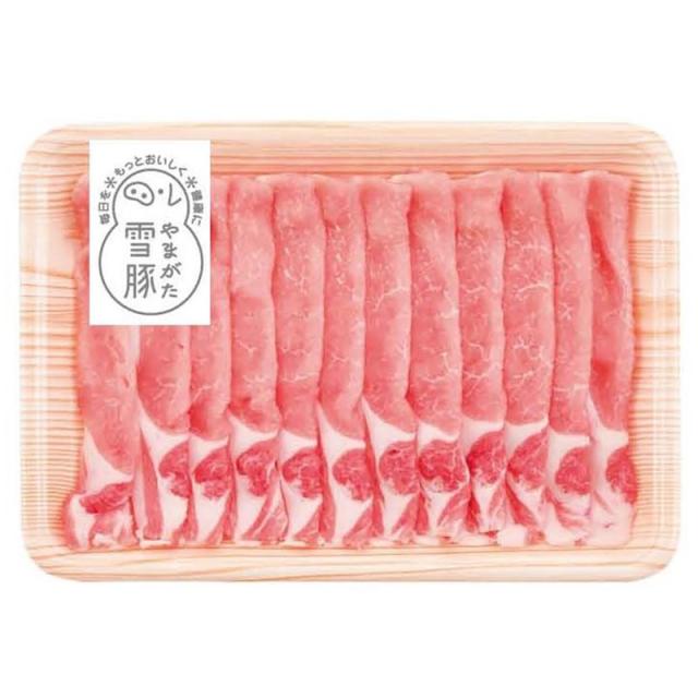 やまがた雪豚ロースしゃぶしゃぶ 6510-50 送料無料