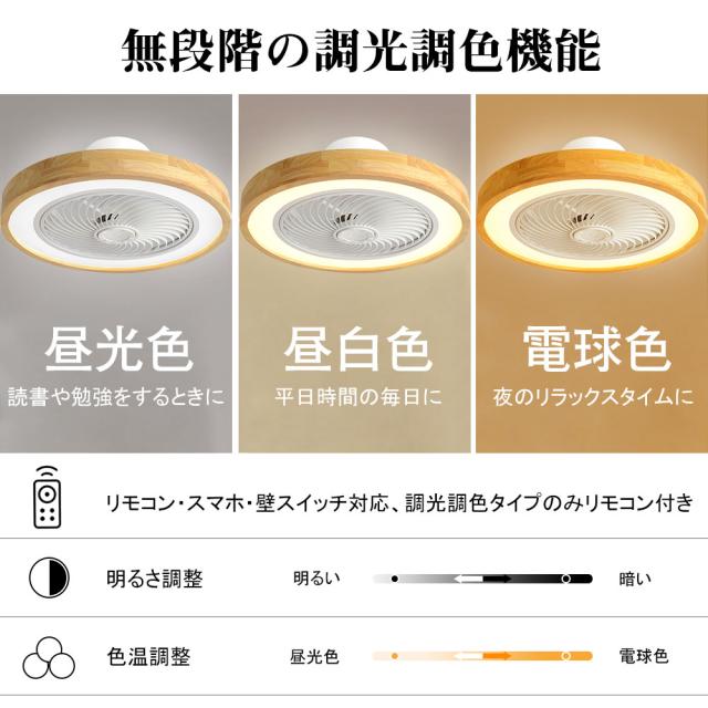 シーリングファン シーリングファンライト LED 照明器具 6畳 8畳 12畳 DCモーター サーキュレーター 調光 調色 オシャレ 360° dc 空気循環 天井照明 シーリングライト 木目 北欧風 カフェ風 省エネ 節電 リビング 寝室 部屋 洋室 和室 リモコン付