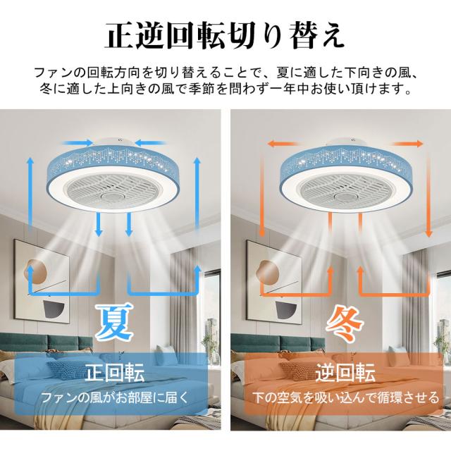 シーリングファン シーリングファンライト LED 照明器具 6畳 8畳 DCモーター サーキュレーター 調光 調色 オシャレ 天井照明 シーリングライト 北欧風 dcモーター 空気循環 省エネ 節電 リビング 寝室 部屋 洋室 和室 リモコン付き