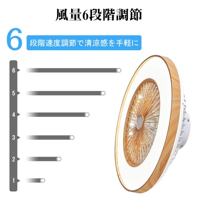 シーリングファン シーリングファンライト LED 照明器具 6畳 8畳 DCモーター サーキュレーター 調光 調色 風量調節 高輝度 オシャレ シーリングライト dcモーター 空気循環 省エネ 節電 リビング 寝室 部屋 洋室 和室 リモコン付