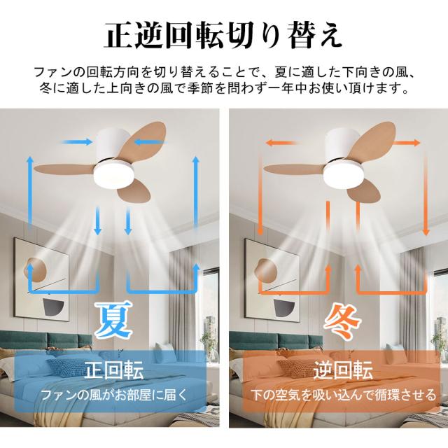 【五年保証】シーリングファンライト led シーリングファン ファン付き照明 シーリングライト おしゃれ 6畳 8畳 10畳 調光調色 木目羽 逆回転機能 DCモーター 風量調節 照明器具 天井照明 リビング 寝室 和室 軽量 間接照明 子供部屋 静音 空気循環