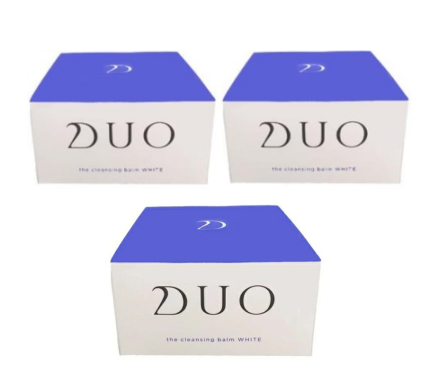 （3本セット）DUO　デュオ　ザ　クレンジングバーム　ホワイトa　90g  W洗顔不要 メイク落とし | バーム クレンジング 化粧おとし 化粧品 コスメ 洗顔 毛穴汚れ 保湿ケア 日本製 美容