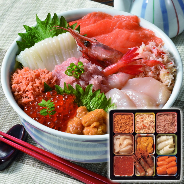北海道　船岡商店　海鮮丼セットの通販は 7,128円