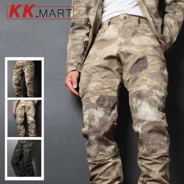 タクティカルパンツ カーゴパンツ メンズパンツ ボトムス ミリタリー  ワークパンツ バイク アウトドア カジュアル マルチポケット 登山の通販は