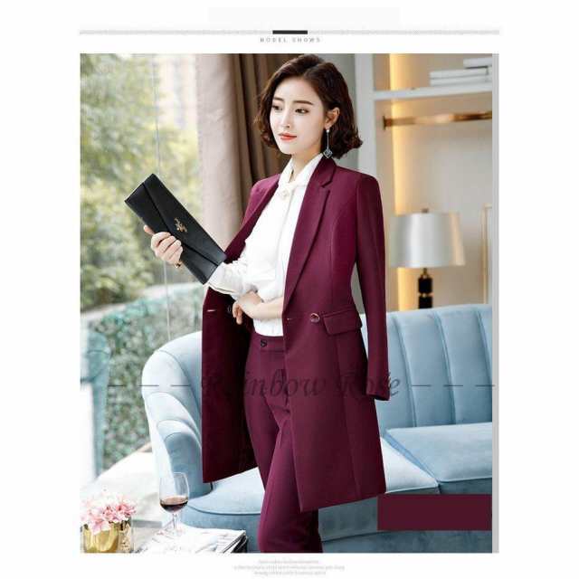 レディーススーツ上下スーツ スカート パンツ 点セット 点セット OL通勤 面接 ビジネス オフィス/ 七五三入学式/入社/卒業式 長袖 卒業式