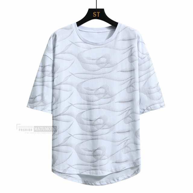 Tシャツ メンズ服 Tシャツ メンズ カジュアルTシャツ トップス　服　カジュアル ティーシャツ　新作 送料無の通販は